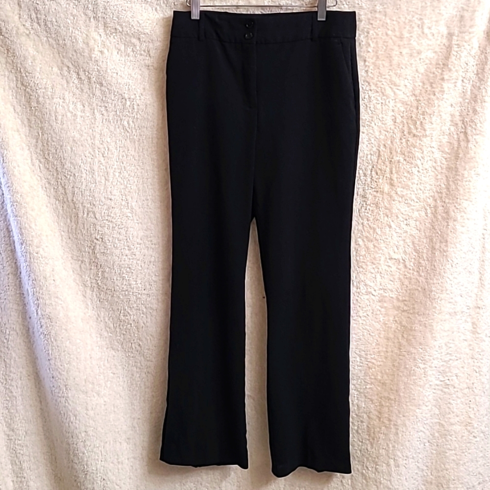 Dress barn, size 4, black slacks